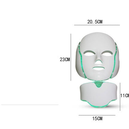 LED-kleurligmasker Skoonheidsinstrument 7 Kleure