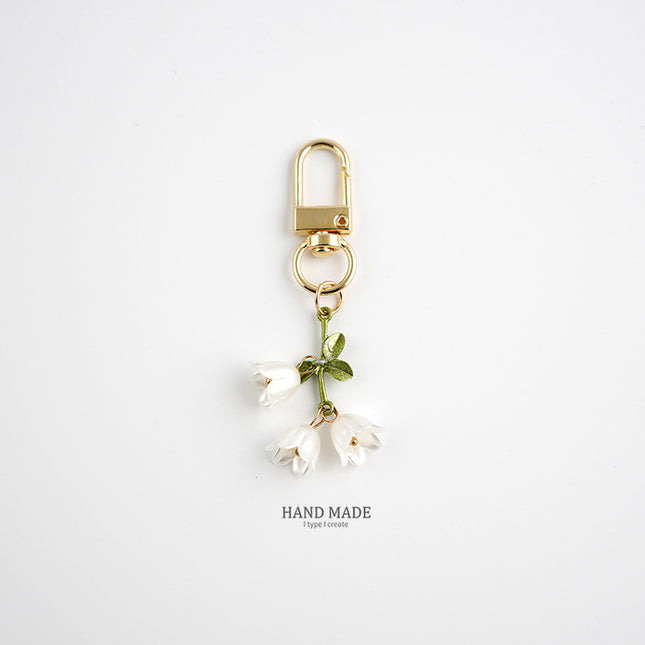 Phone Chain Flower Backpack Keychain Pendant