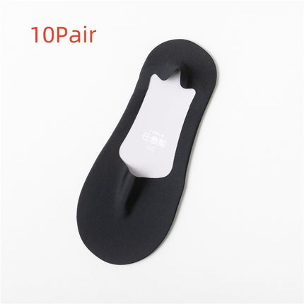 Men's Thin Arbitrary Cut Ice Silk Seamless Low Cut Socks