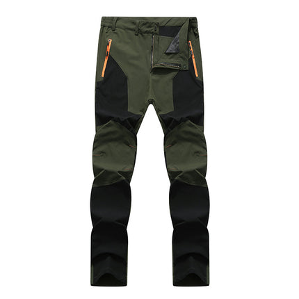 Outdoor Stretch Charging Men's Windproof Waterproof And Hard-wearing Breathable Quick-drying Pants