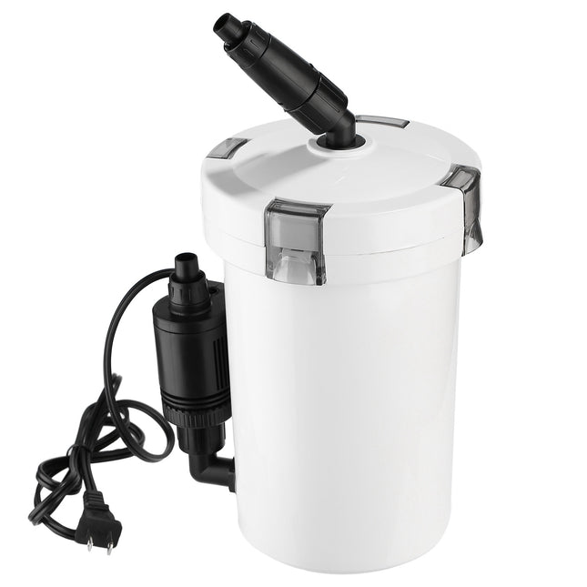 1Pc 3-Stage External Canister Filter For 28 Gallon Aquarium Fish Tank 105gph 6W Easy Installation Silent