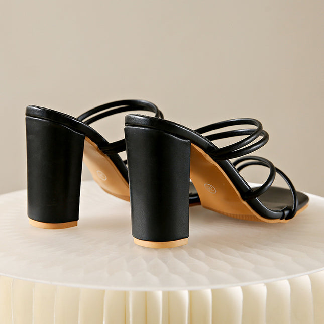 2025 New Super Slimming White Sandals For Women Summer