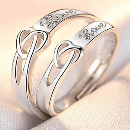 Ringe Opening Trou Simulasie Diamant Ring