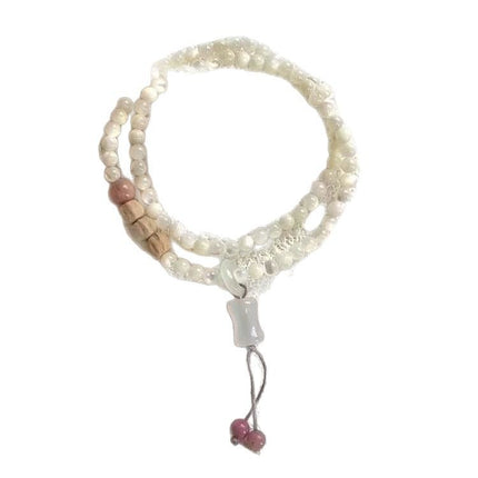Vroue se Veeldoelige Informele Tian Shan Smarag Krale Armband