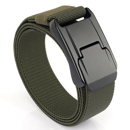 Men's Tactical Belt Casual Weaving Elastic