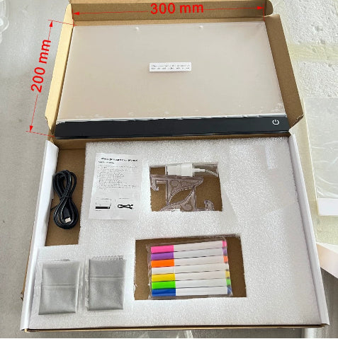 Erasable And Writable Children's Luminous Drawing Board, Fluorescent Writing Board