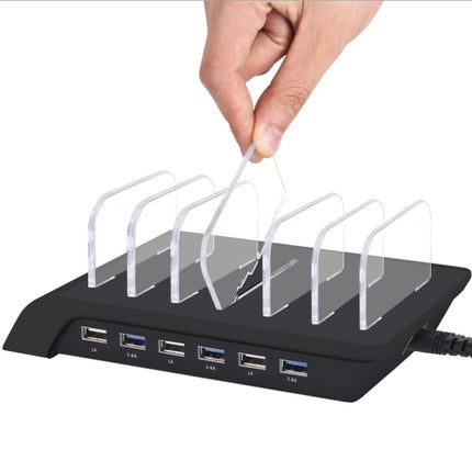 Six-port USB Mobile Phone Charging Stand