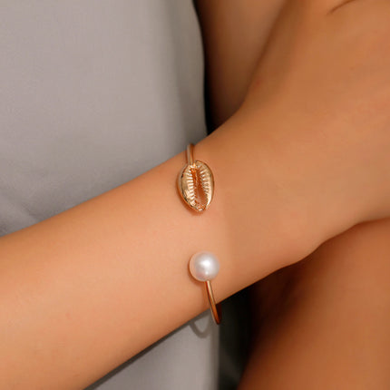 Eenvoudige Temperamentele Allespas Krale-opening Armband