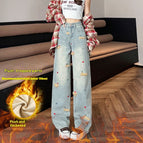 Light Color Cropped Velvet / L