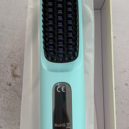 2-in-1 Reguit Haarkam Draadlose Haarglatmaker Borsel Haar Vinnige Verhitting Draagbare Warm Kruller USB-laai