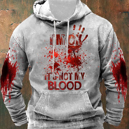 3D Printing Cross-border Hooded Sweaters Menswear