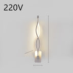 Wavy white / Warm light