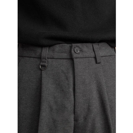 Fashion Suit Pants Men's Versatile Business Draped Casual Pants Trendy Straight