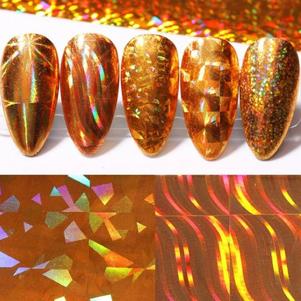 Starry Sky Paper Nail Sticker Nail Art Sticker Starry Sky Nail Polish