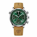 960 Silver Case Green Surface