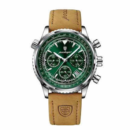 Men's Multi-functional Quartz Waterproof Watch