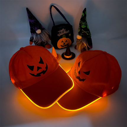 New Halloween LED Baseball Cap