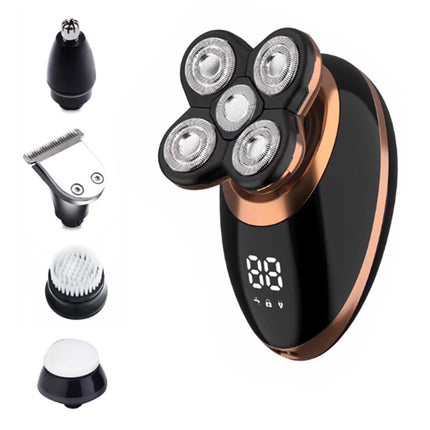 5-in-1 Kragtige elektriese skeermes USB herlaaibaar