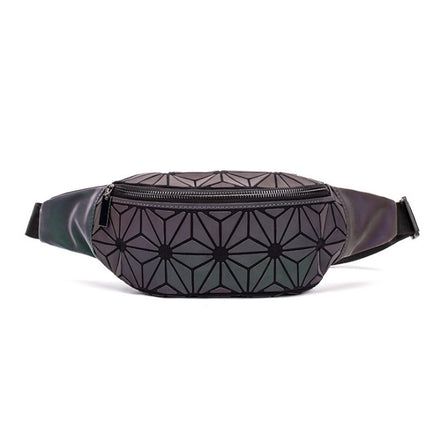 Fashion Waist Bags Women Waist Fanny Belt Light Bag Luxury Brand Geometry Waist Bag Chest Packs Mobile Phone Bag