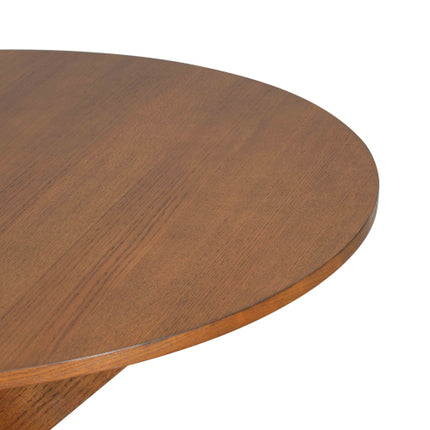 Ronde Eetkamertafel Moderne Plaasstyl Kombuistafel, Kersetrouthout