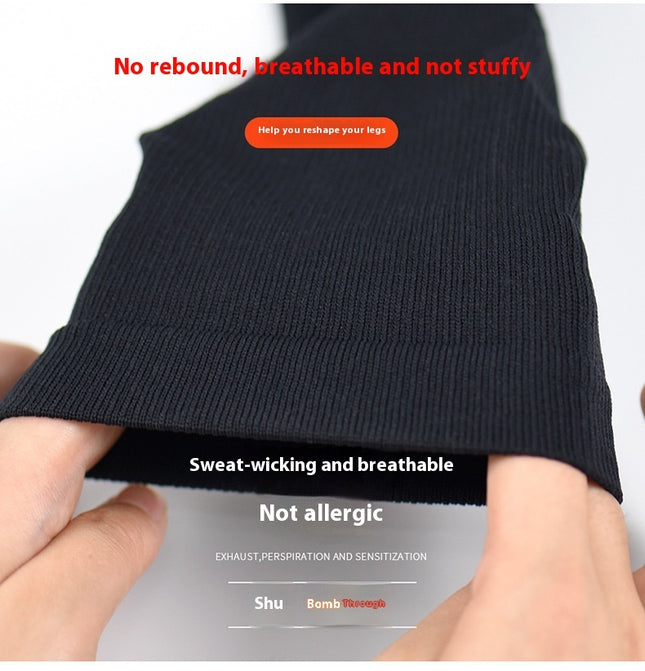 Compression Stockings Sports Calf Stretch Socks Skinny Leg Compression