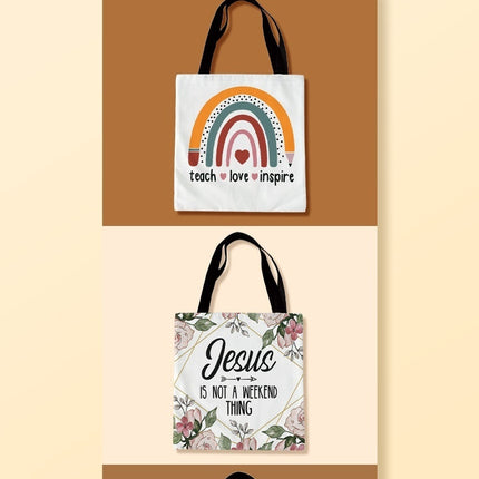 Female Printed Canvas Handbag