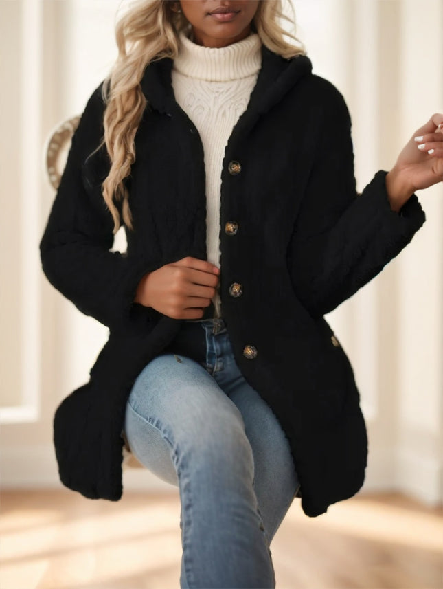 Ladies' Solid-colored Coat