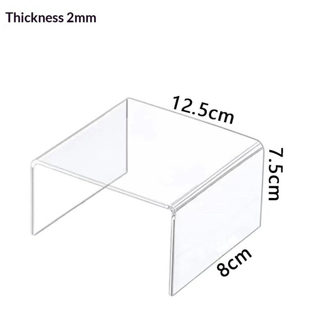 Figure Blind Box Jewelry Cosmetics Trapezoid-shaped Shoe And Bag Display Rack
