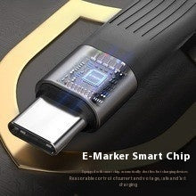 240W Super Fast Charge Data Cable Transmission Portable Keychain