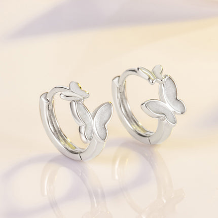 Mother And Son Butterfly Earrings Small And Sweet Delicate Earrings