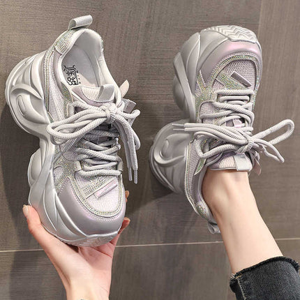 Thick Bottom Korean Casual Ins Style Dad Shoes
