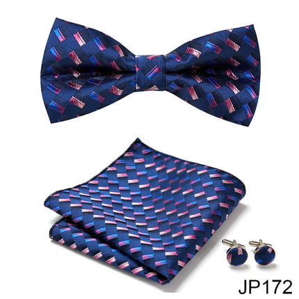 Men's Formal Suit British Korean Bow Tie