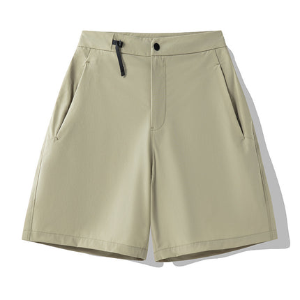 Men's Sports Quick-drying Four-sided Elastic 3D Cutting Versatile Shorts