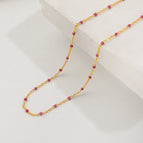 Cranberry Necklace