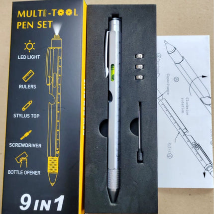 Multifunksionele Pen Met LED-lamp Skroewedraaier