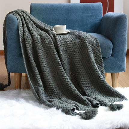 Sofa Gebreide Kantoor Lugversorging Middagete Klein Kombers