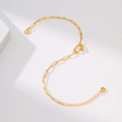 Clip Chain Design European And American Anklet