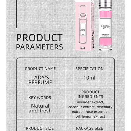 LADY 39 S PERFUME Natural Fresh, Light And Durable