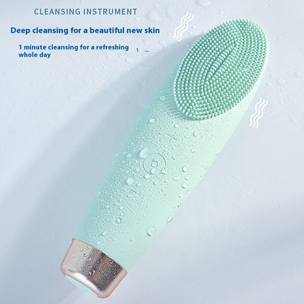 7-speed Rechargeable Silicone Automatic Deep Cleaning Electric Facial Cleaner