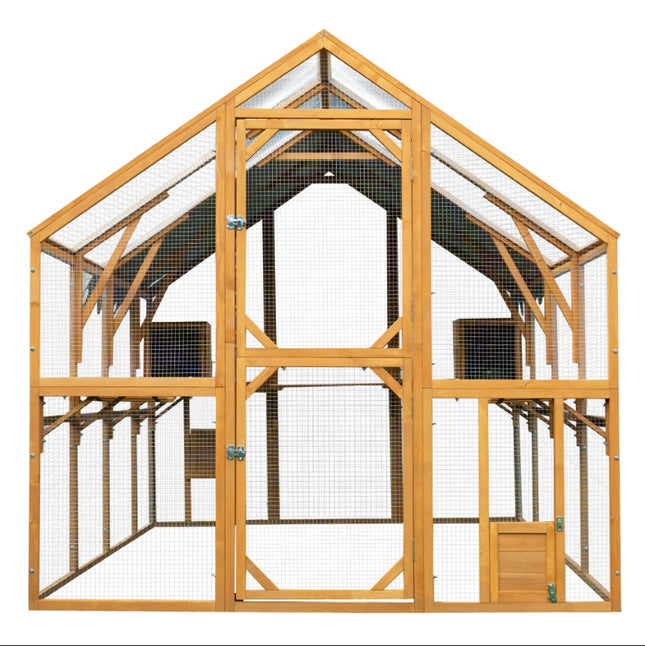 Outdoor Cat House Cat Enclosures 110 Large Kitten Playpen With Platforms,Upgrad