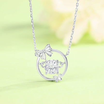 925 Sterling Silwer Strikhalsbandbykomstigheid