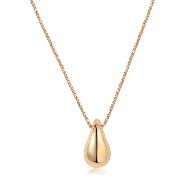 Modieuse Traan Halssnoer Minimalistiese Styl