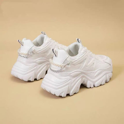 Ultra-thin Elevator Shoes Resin Sole Sneaker