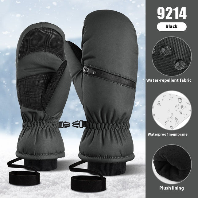 Cold-proof Finger Touch Screen Warm Ski Gloves