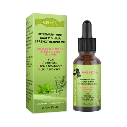 Rosemary Mint Haargroeivloeistof Kopvelmassering