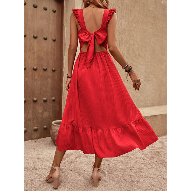 One Shoulder High Slit Satin Dress No Belt