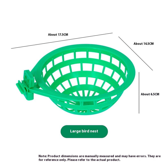 Bird Nest Plastic Material Easy To Clean And Split
