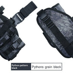 Black python pattern