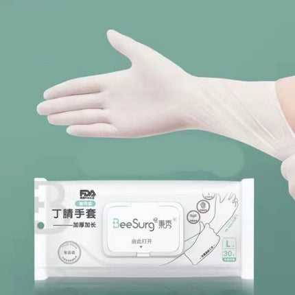 Men And Women Waterproof Durable Kitchen Dishwashing Work Latex Gloves