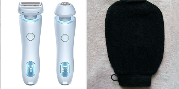 2-in-1 Haarverwyderaar-epileerder USB Herlaaibare Trimmer Vroue Liggaamsskeermasjien Gesig Been Onderarm Bikini Hand Skaamhaarskeerder Haarverwyderaar